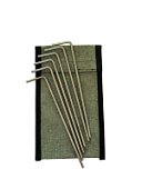 Колышки Ø 5мм в чехле 6 шт. нержавейка